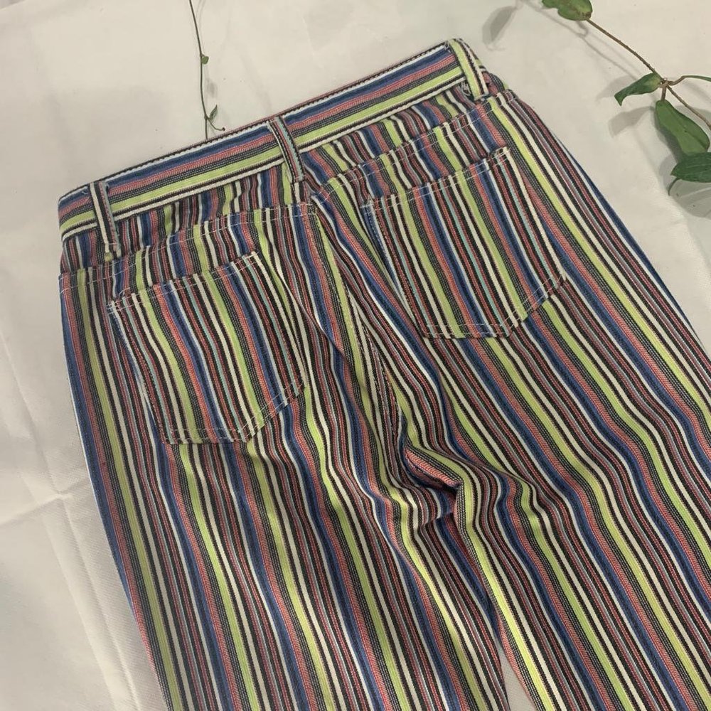 🌀 Multi-color Wide Legged Pants - Picture 5 of 9